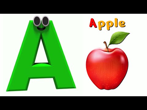 ABC Phonics Song - Toddler Learning Video Songs, A for Apple, Nursery Rhymes, Alphabet Song for kids