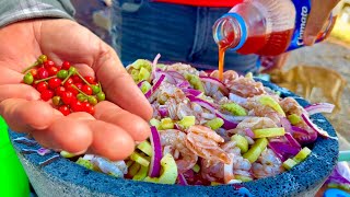 Cosechando Chiltepines para hacer aguachiles