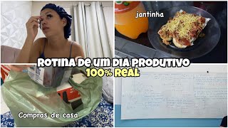ROTINA DE UM DIA PRODUTIVO DE UMA ESTUDANTE! ✨