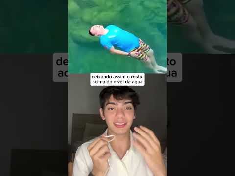 o que fazer se cair na água e não souber nadar.