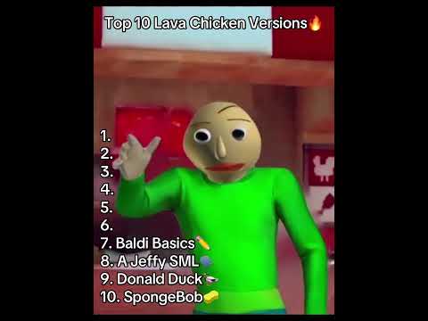 Top 10 Lava Chicken Versions🔥 #minecraftmovie #minecraft #shorts