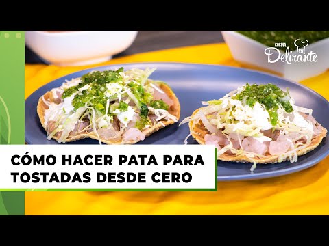 Cómo hacer pata para tostadas desde cero | Cocina Delirante