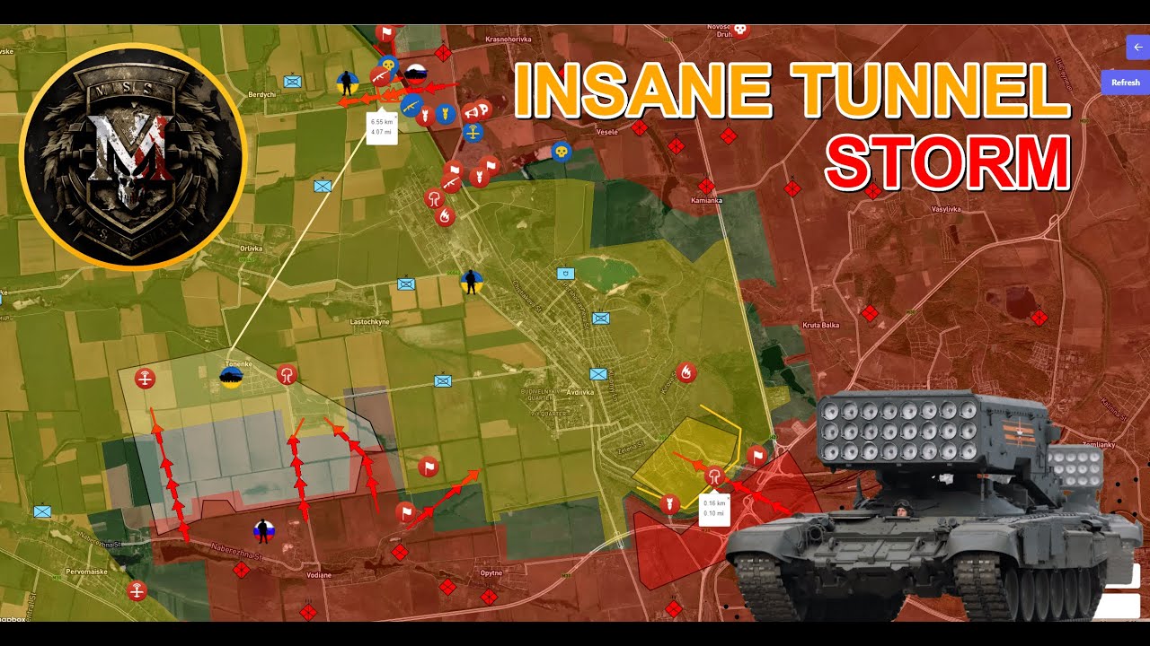 The Fall | The Russians Captured A Powerful Stronghold | Tunnel Strategy. Military Summary 2023.11.3
