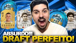 EA FC 26 DRAFT - O MELHOR DRAFT POSSÍVEL NO EA FC 26! TIME ABSURDO 😱🔥