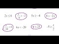 Exploring One & Two Step Inequalities