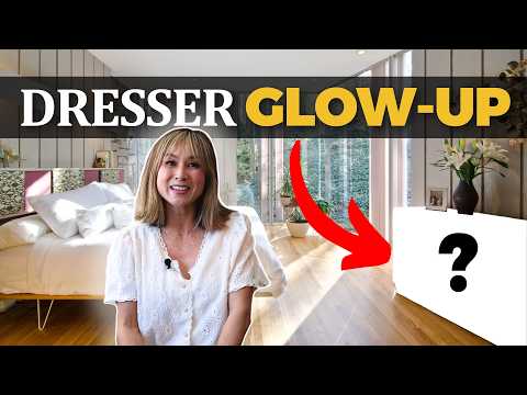 Upgrade Your Old Dresser (Make it Look Expensive on a Budget!) | Julie Khuu