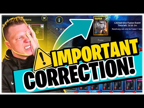 I NEED TO CLARIFY THIS FROM LAST VIDEO SORRY! | RAID Shadow Legends