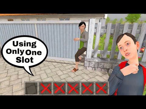Andrew Escapes the House Using Only One Slot in Schoolboy Runaway | Andrew Traps Gena in the Gate!!