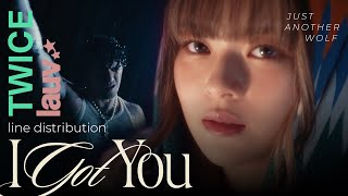 TWICE feat. Lauv | I GOT YOU | line distribution
