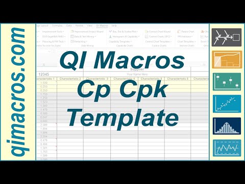 calculating cpk in excel