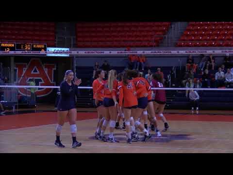 Auburn Volleyball Beats Alabama