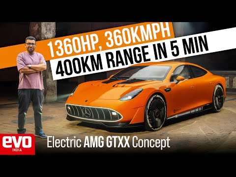 AMG GTXX | 1360hp electric concept | evo India