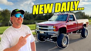 Ripping This OBS Chevy Is So Fun! I Wanna Keep It! + We Revamp Some Backyard Jumps To Rip The SXS!!!