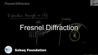 Fresnel Diffraction