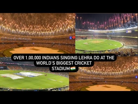 Narendra Modi stadium final t20 match night show ❤️||