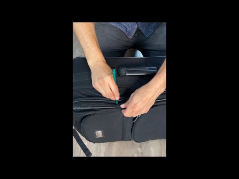 Así de fácil abren tus maletas en los Aeropuertos