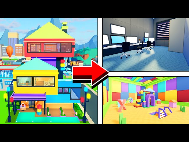 Two Secret Rooms Hidden In The New Block House In Roblox Livetopia House Update