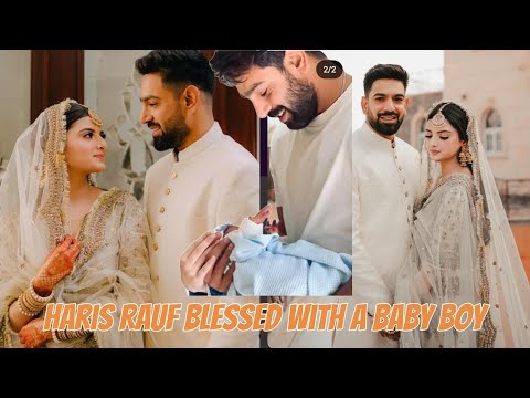 Pakistani Cricketer Haris Rauf Blessed with a Baby Boy – Heartwarming Announcement