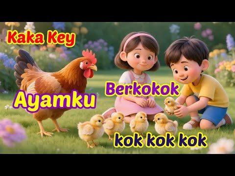Lagu Anak Ayamku Berkokok kokok