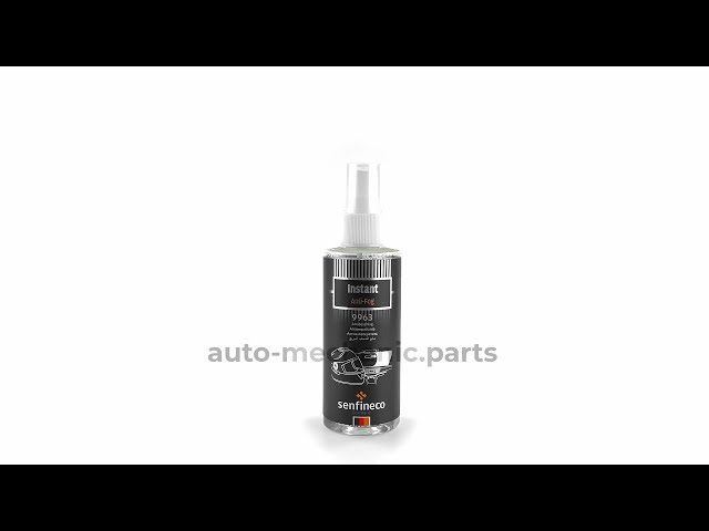 Антизапотівання скла SENFINECO, 100мл, видео - интернет-магазин Auto-Mechanic