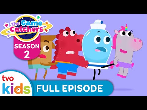 The Upside-Down Map 🗺️ | THE GAME CATCHERS 🪐 | Explore Space & Planets, Play Games 🕹️ | TVOkids