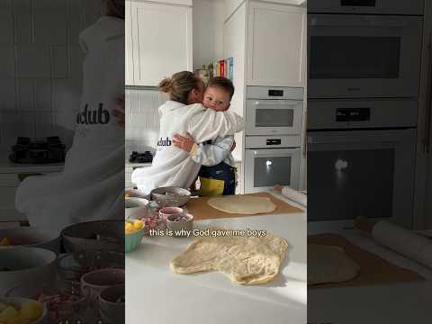 This moment made me want to cry #thingsmykidssay #boymom #cookingwithkids