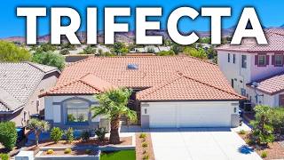 Las Vegas Single Story Home for Sale | Pool and Spa | 3 Car Garage | Full Remodel | Private Backyard