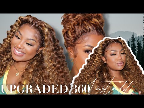 FLAWLESS WAND CURL Skin Lace Wig Install | ultra natural hairline ready to wear unit Ashimary Hair