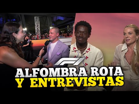 ENTREVISTAS: Brad Pitt, Kerry Condon y Damson Idris nos cuentan sobre F1