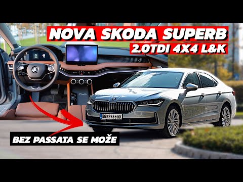 NOVA ŠKODA SUPERB 2024! BEZ PASSATA SE MOŽE!