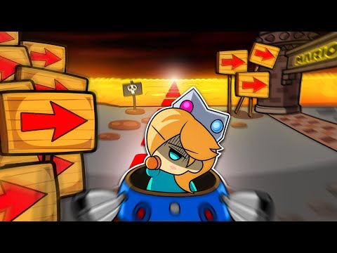 Can you BEAT Mario Kart WITHOUT TURNING?