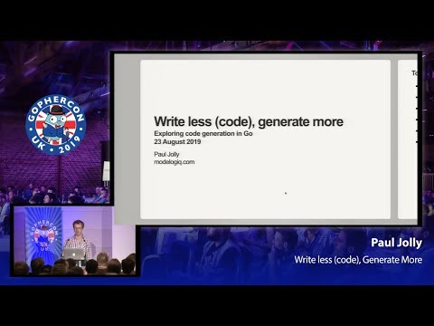 Write Less (Code), Generate More