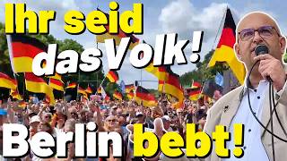 AfD Bundestagsabgeordnete bei Anti Merz Demo! Berlin BEBT! Projekt M1llion vs. Bundesregierung
