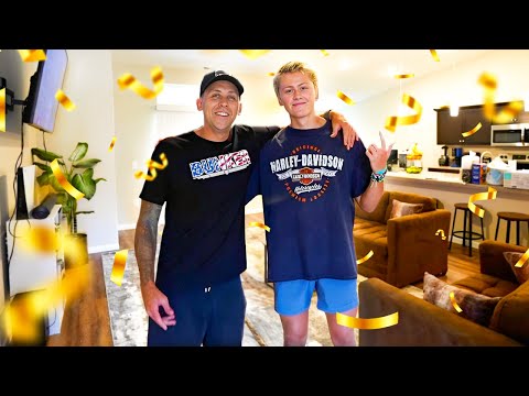 My Son Noah Moved Out! His First House. Full Tour