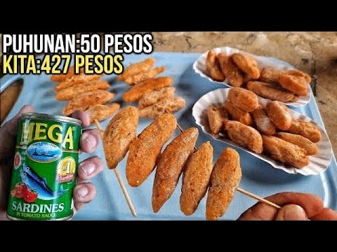 SARDINAS gawin nating KIKIAM sa 50 PESOS na PUHUNAN lang KIKITA ka dito ng Malaki! PATOK NA NEGOSYO