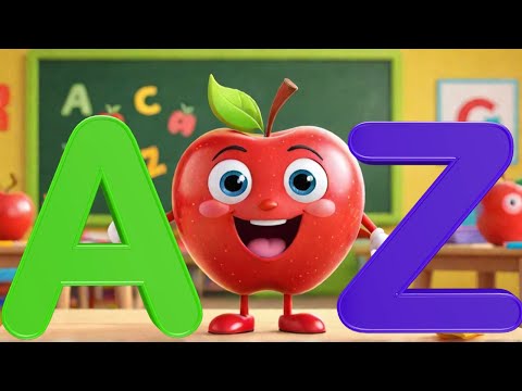 ABC Phonics song two words - a for apple