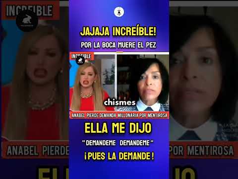 ‼️ Anabel me dijo "demandeme" "demandeme" pues la Demande!!  😆
