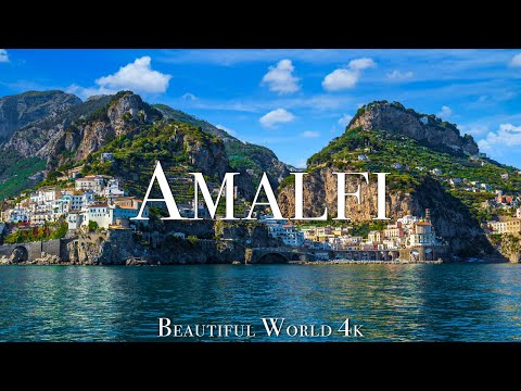 Amalfi Coast 4K Meditation Relaxation Film - Healing Relaxing Music - Relaxation On TV