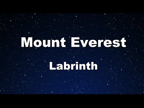 Karaoke♬ Mount Everest – Labrinth 【No Guide Melody】 Instrumental