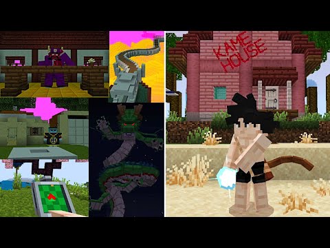 Mejor Addon de Drabon Ball COMPLETO || DRAGON EVOLUTION MCPE V5