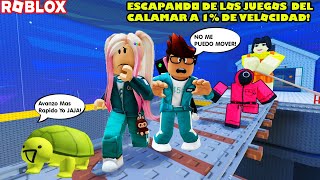 Escapando De Los Juegos Del Calamar Y De Las Prisiones A 1% De Velocidad! Super Pachorras! 🤭😅