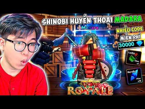 BI HUỲNH ĐÃ SỞ HỮU MADARA 0,25% SỨC MẠNH TRIỆU HỒI SUSANOO CỰC MẠNH TRONG ANIME ROYALE