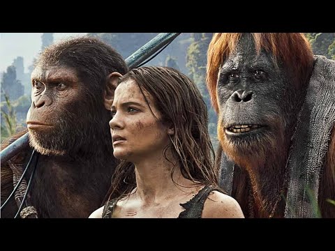 Kingdom of the Planet of the Apes l Fight for Survival: The Girl Faces Off Against the Wild Apes!