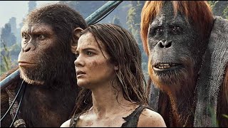 Kingdom of the Planet of the Apes l Fight for Survival: The Girl Faces Off Against the Wild Apes!
