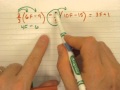 Operations and Distributions in Mathematics