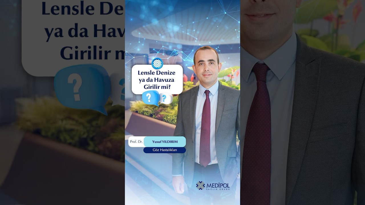Kontakt Lensle Denize ya da Havuza Girilir mi?