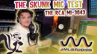 Behold the insanely rare RCA "Skunk Microphone" in all it's dual ribbon glory! Only  @JMLRecording ​