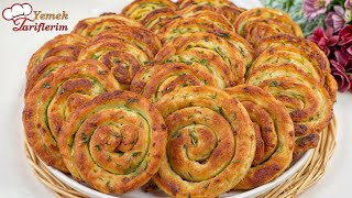 Hızlı ve Kolay Kahvaltı Tarifi❗  Yoğurma Gerektirmez 👌 10 Dakikalık Tarif ⏰