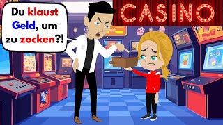 Sarah klaut das Geld, um im Casino zu zocken 🎰 Deutsch lernen
