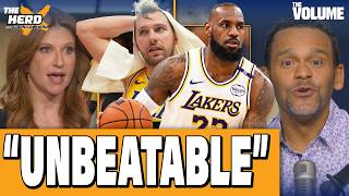 Will Luka Doncic, LeBron James & Los Angeles Lakers WIN IT ALL? | THE HERD NBA